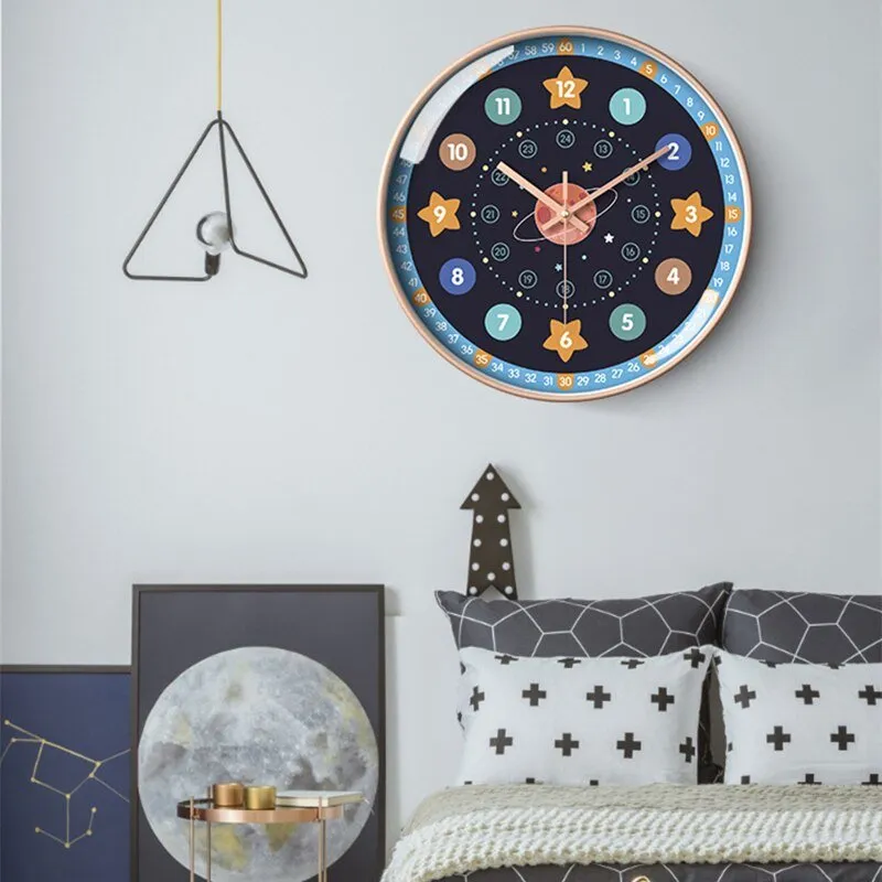 Modern Design Silent Wall Clock 8 Inch