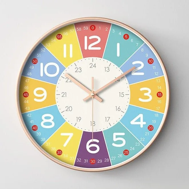 Modern Design Silent Wall Clock 8 Inch