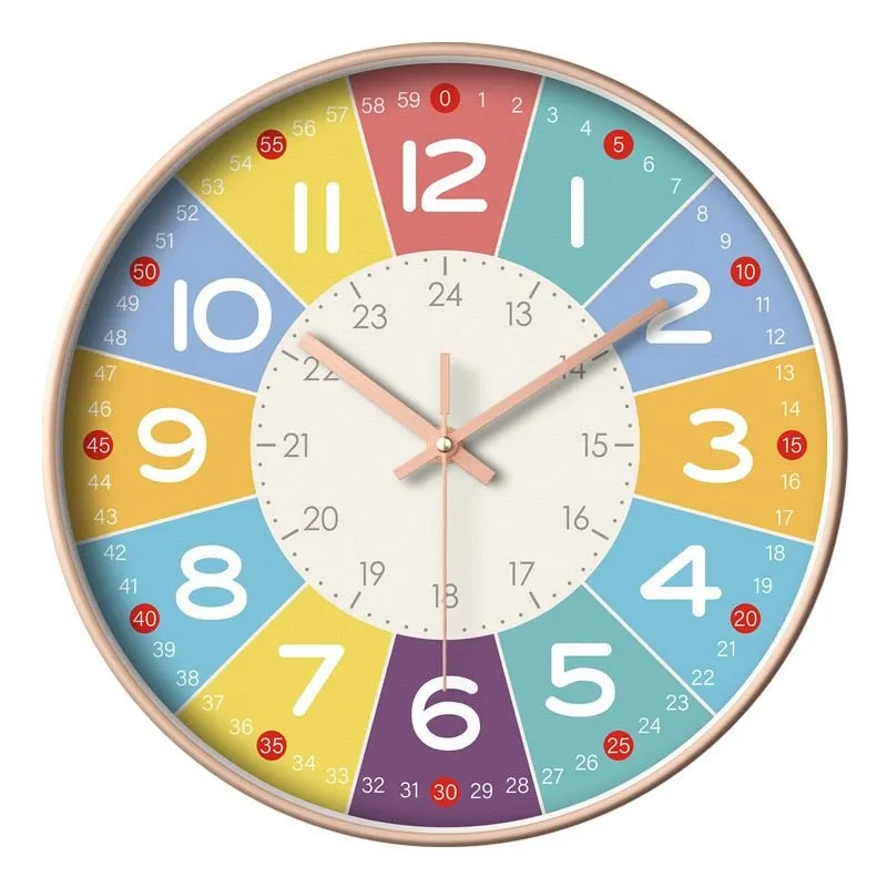 Modern Design Silent Wall Clock 8 Inch