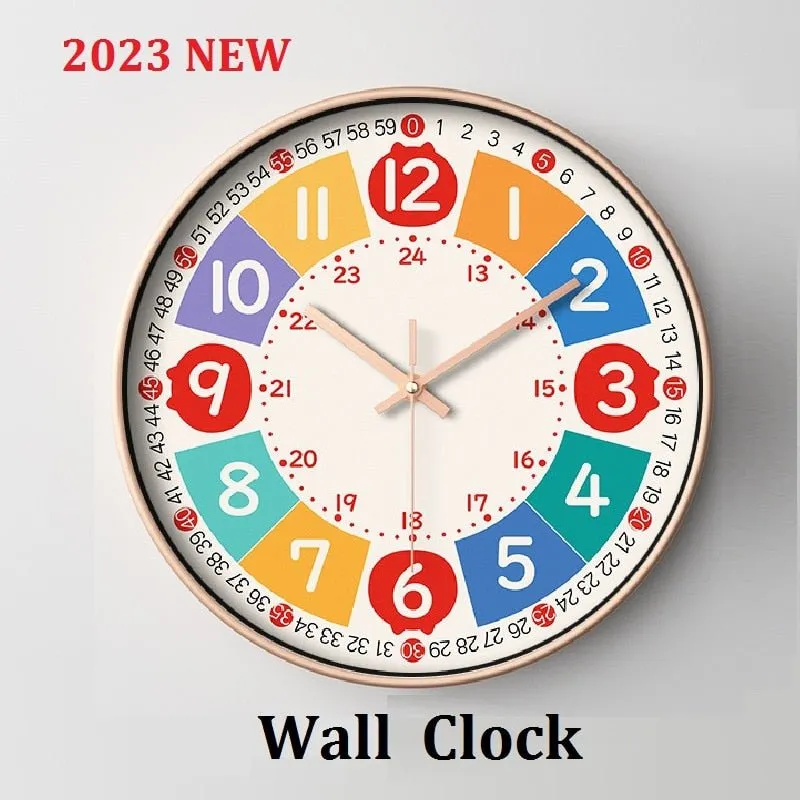 Modern Design Silent Wall Clock 8 Inch