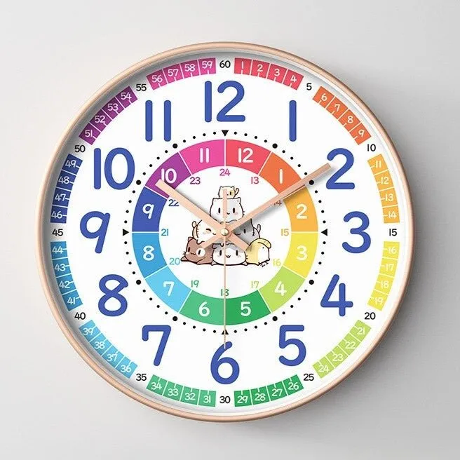 Modern Design Silent Wall Clock 8 Inch