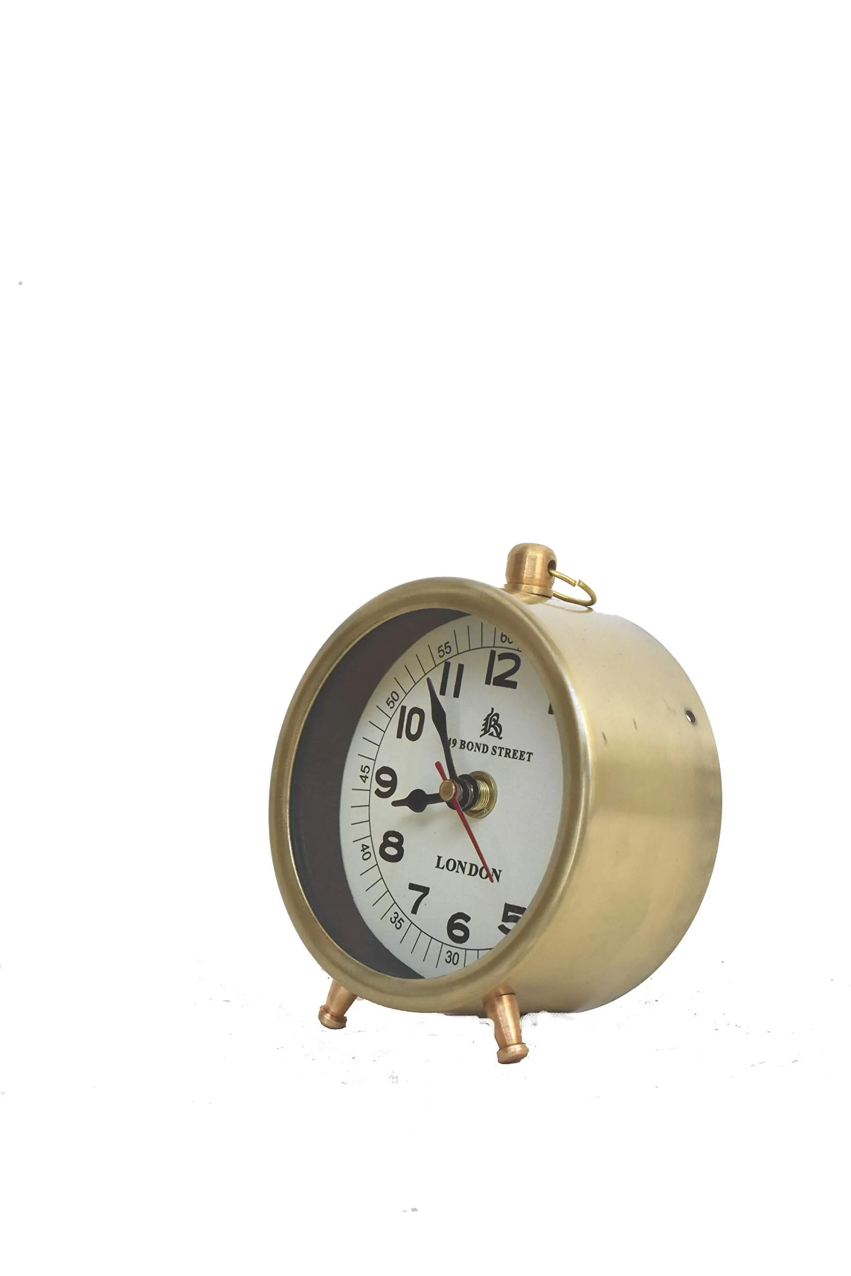 New Table Clock Brass Antique Marine Nautical Style Home Decor