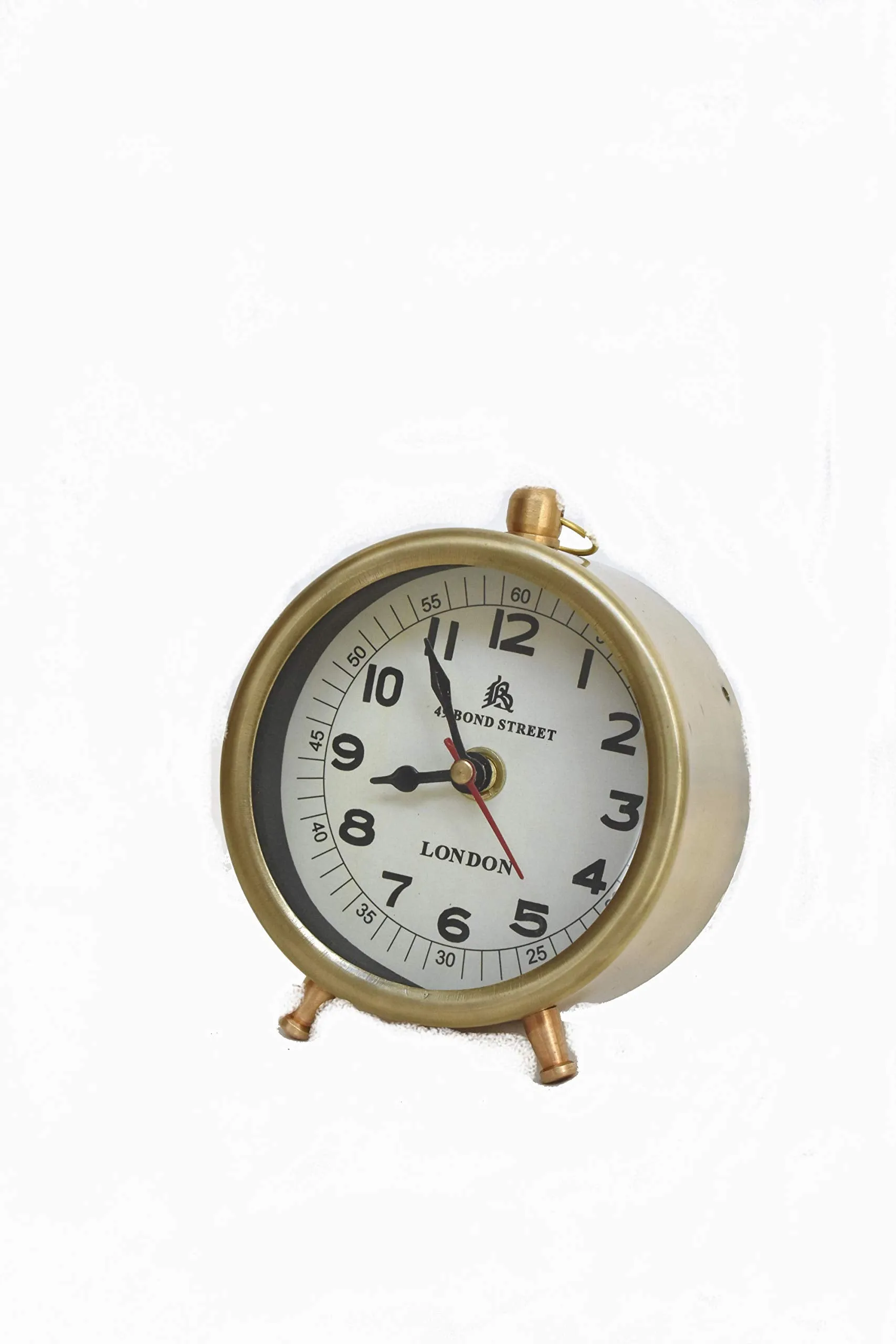 New Table Clock Brass Antique Marine Nautical Style Home Decor