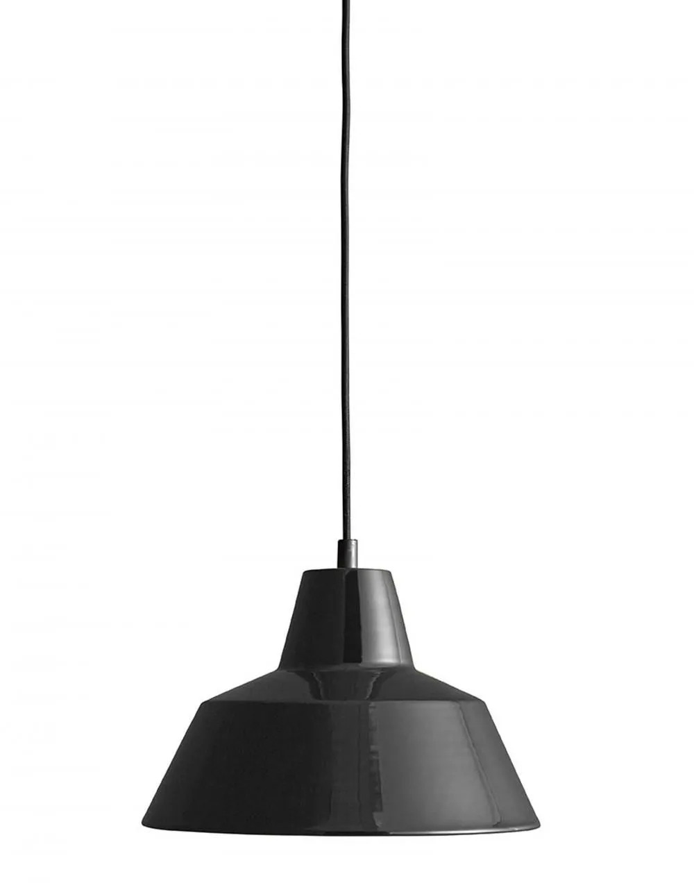 Outlet Workshop pendant W2 - Shiny Black