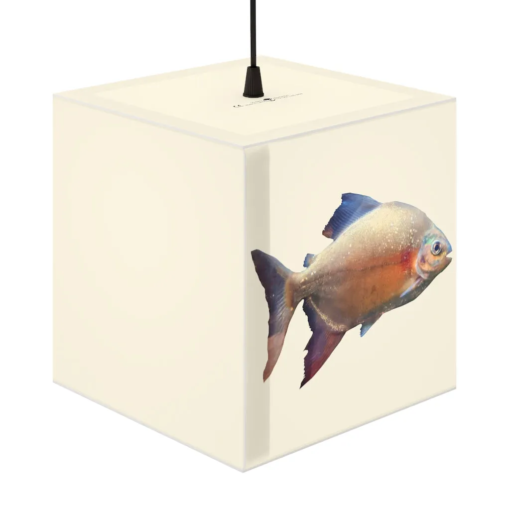 Peach Fish Personalized Lamp