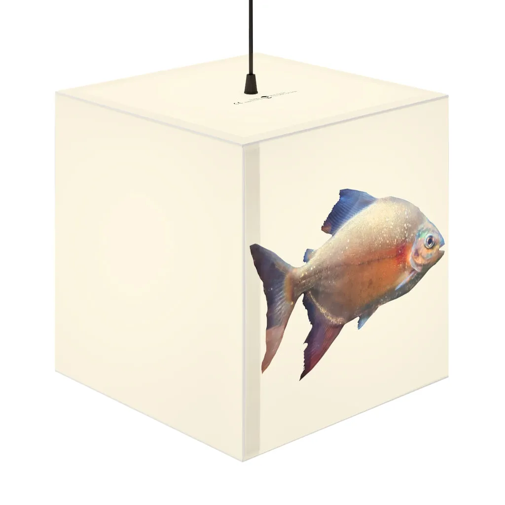 Peach Fish Personalized Lamp