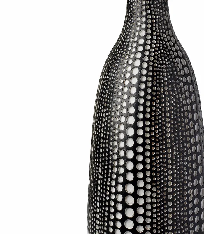 Polka Black Vase