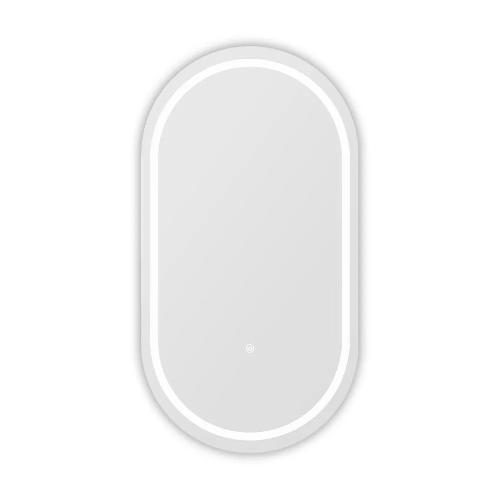 ProPulse Oval/Arch Bathroom LED Wall Mirror Makeup Mirrors With 3 Color Anti-fog