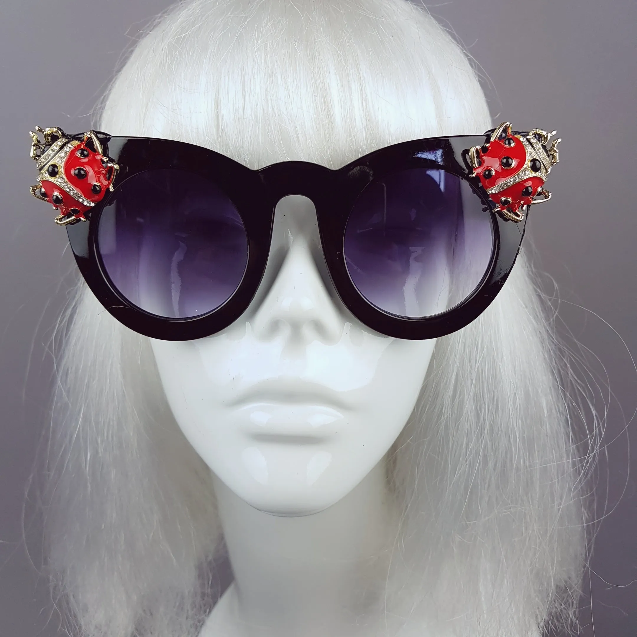 "Coccinella" Jewelled Ladybird Sunglasses