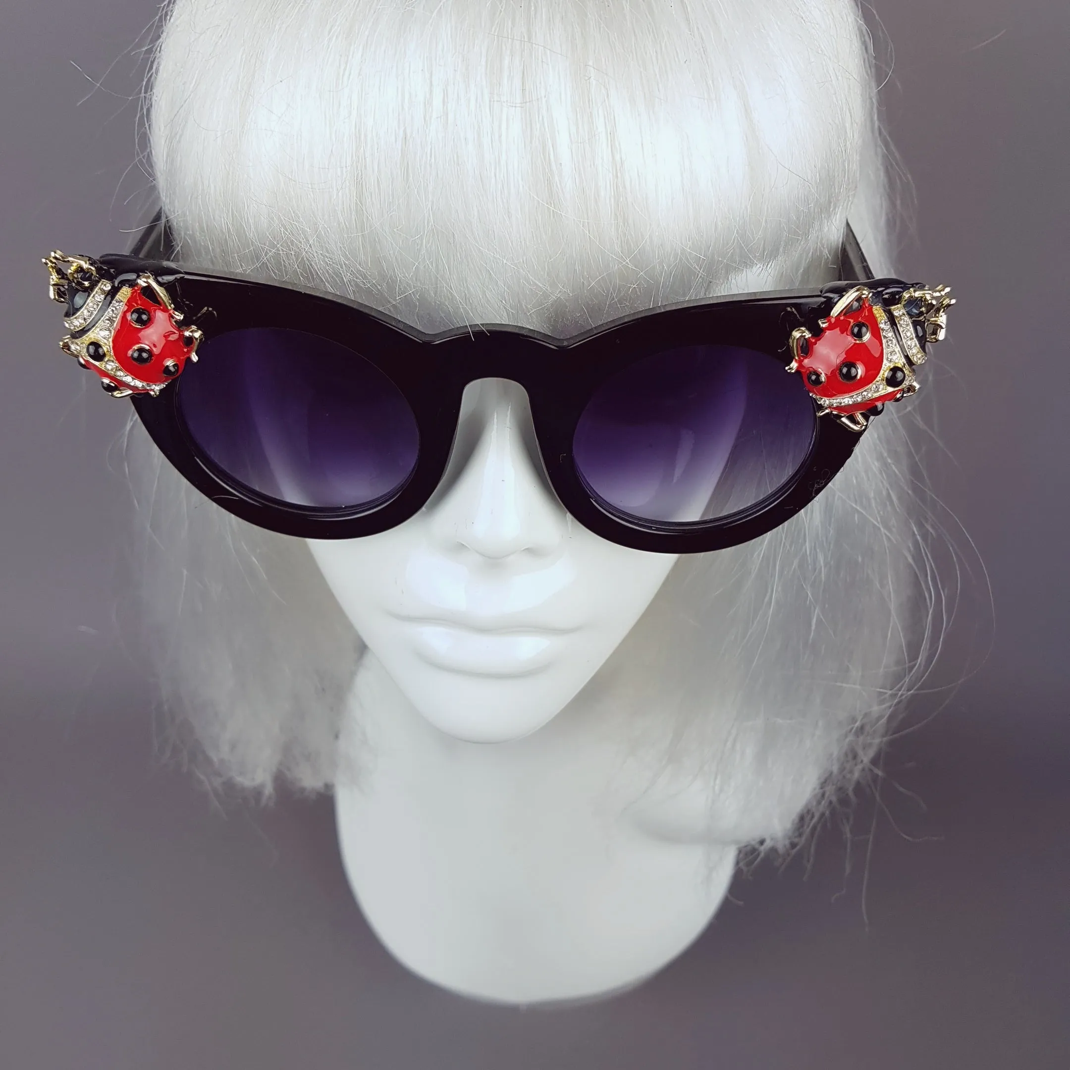 "Coccinella" Jewelled Ladybird Sunglasses