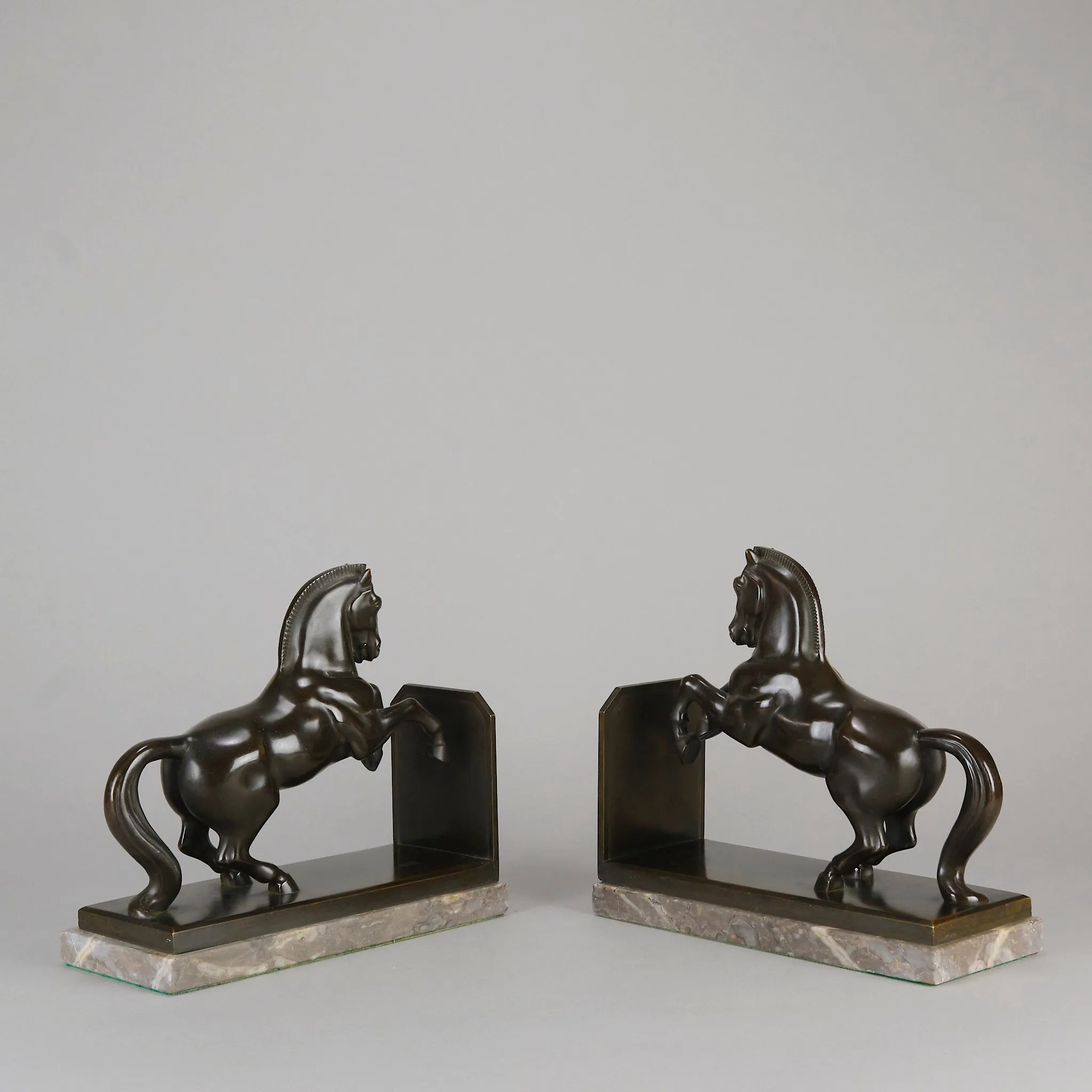 "Horse Bookends" by McHen