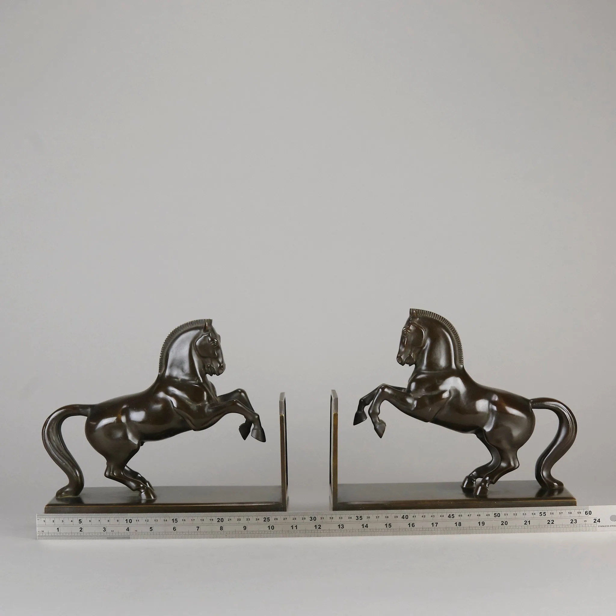 "Horse Bookends" by McHen