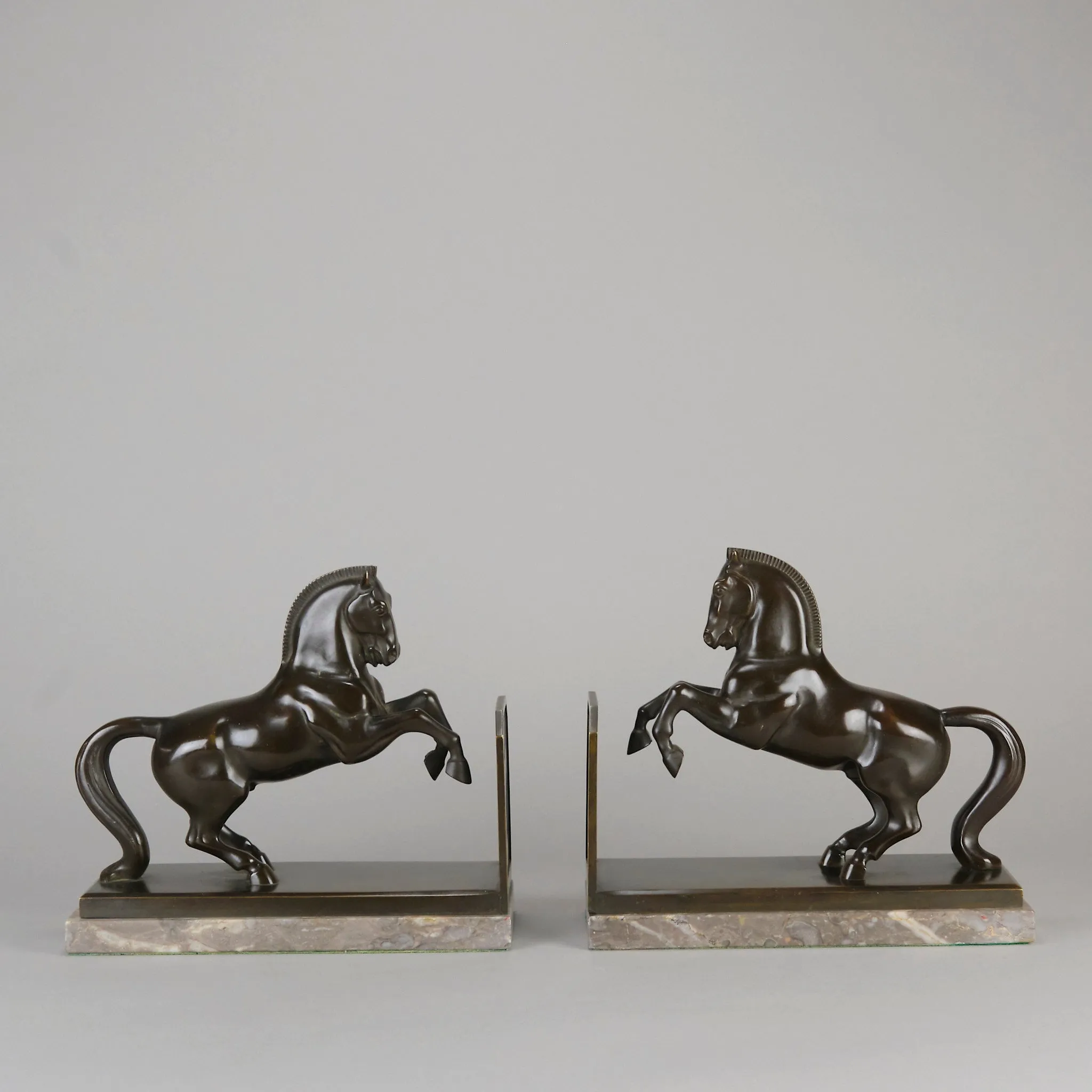 "Horse Bookends" by McHen