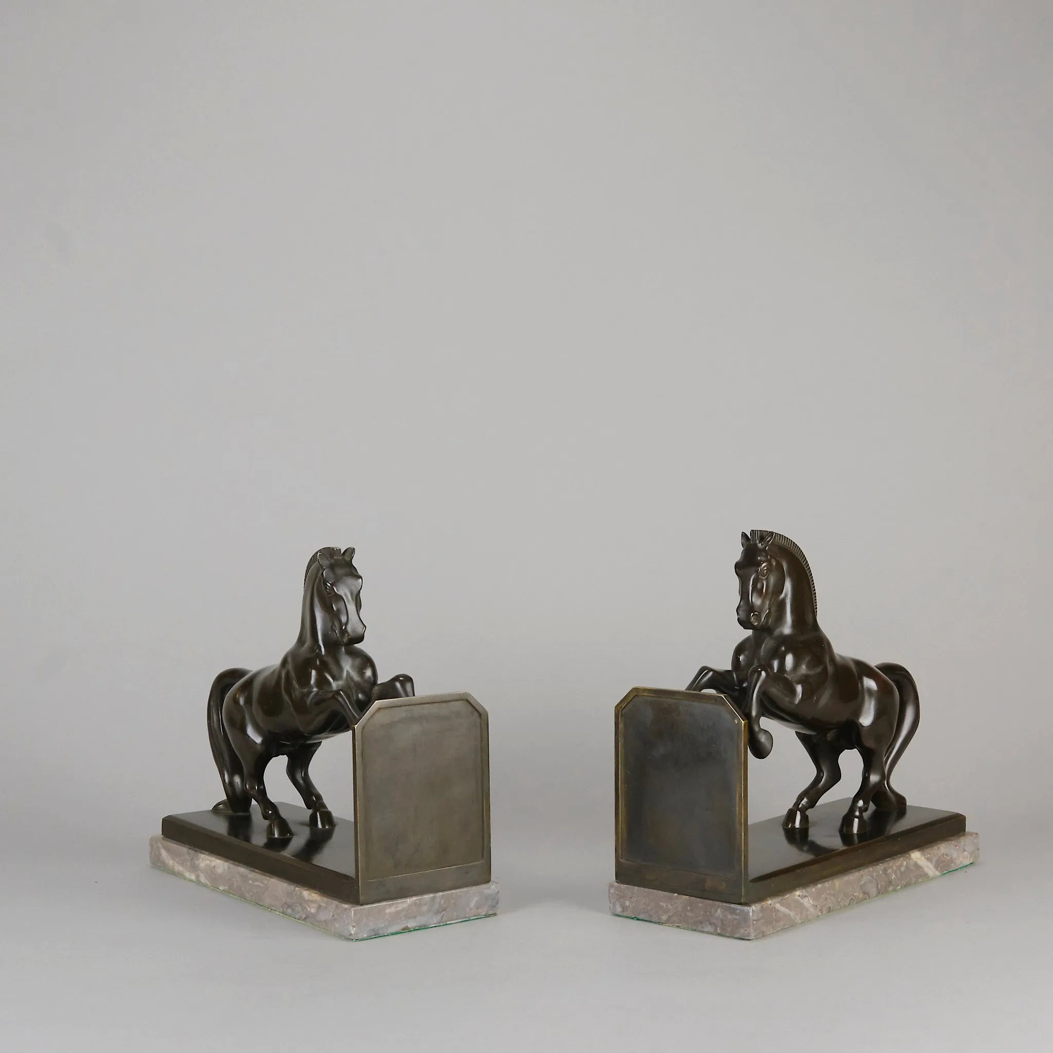 "Horse Bookends" by McHen