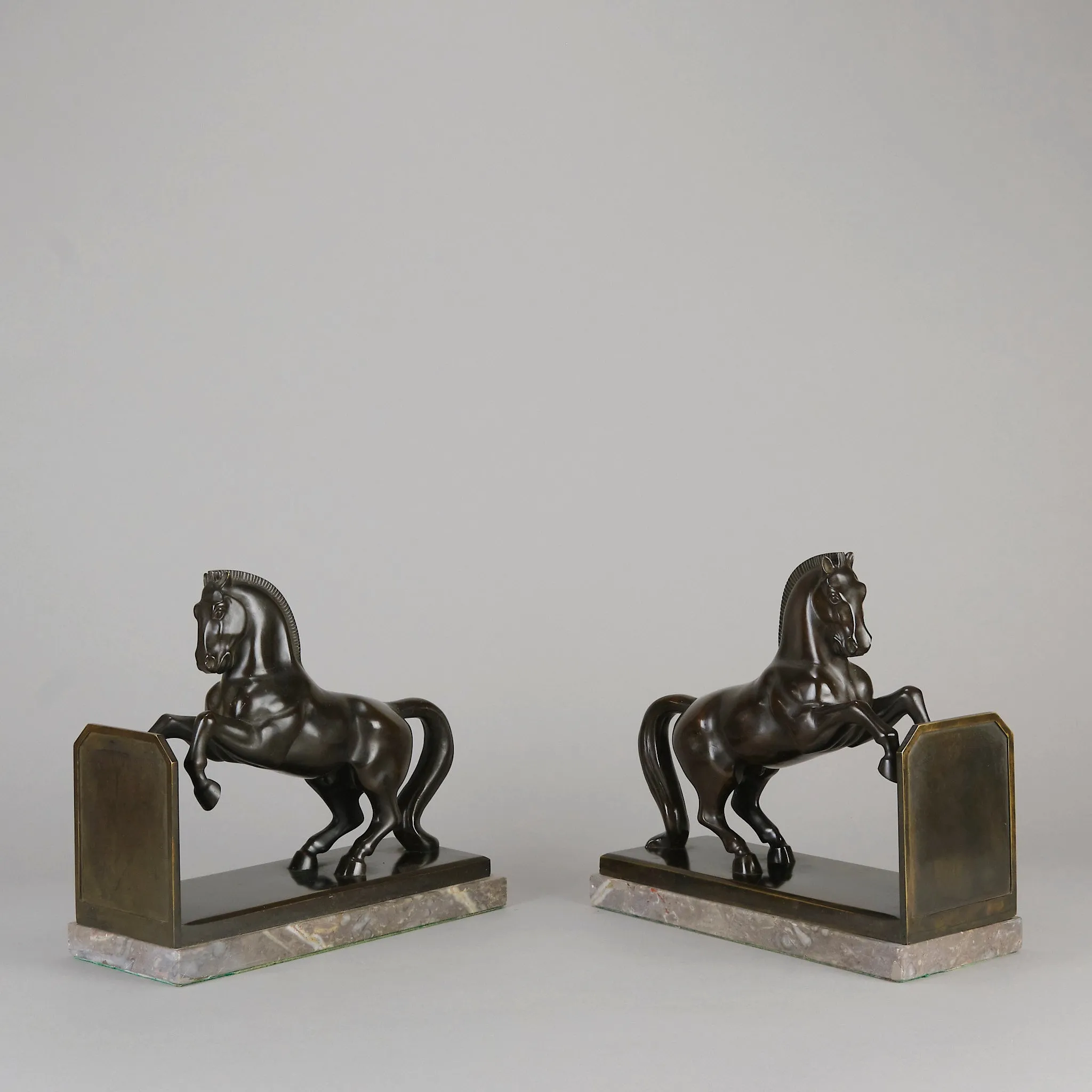 "Horse Bookends" by McHen