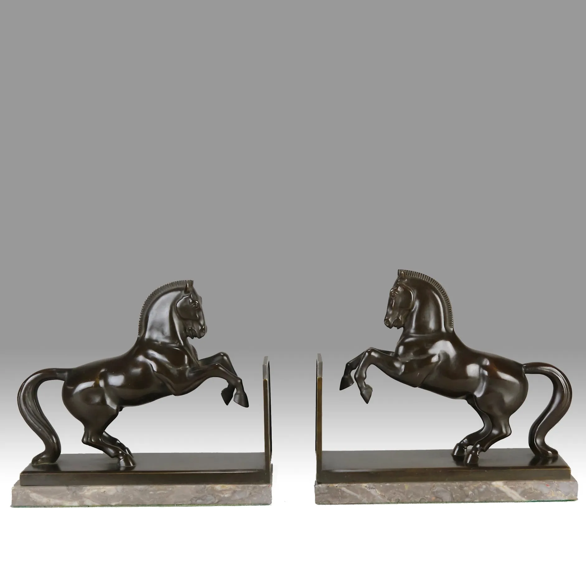 "Horse Bookends" by McHen