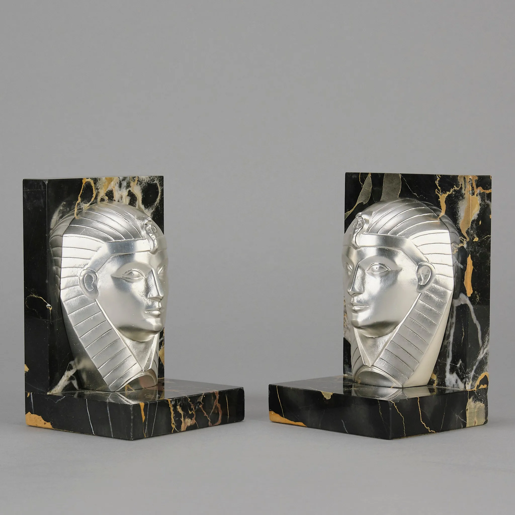 "Pharaoh Bookends" by Charles Charles