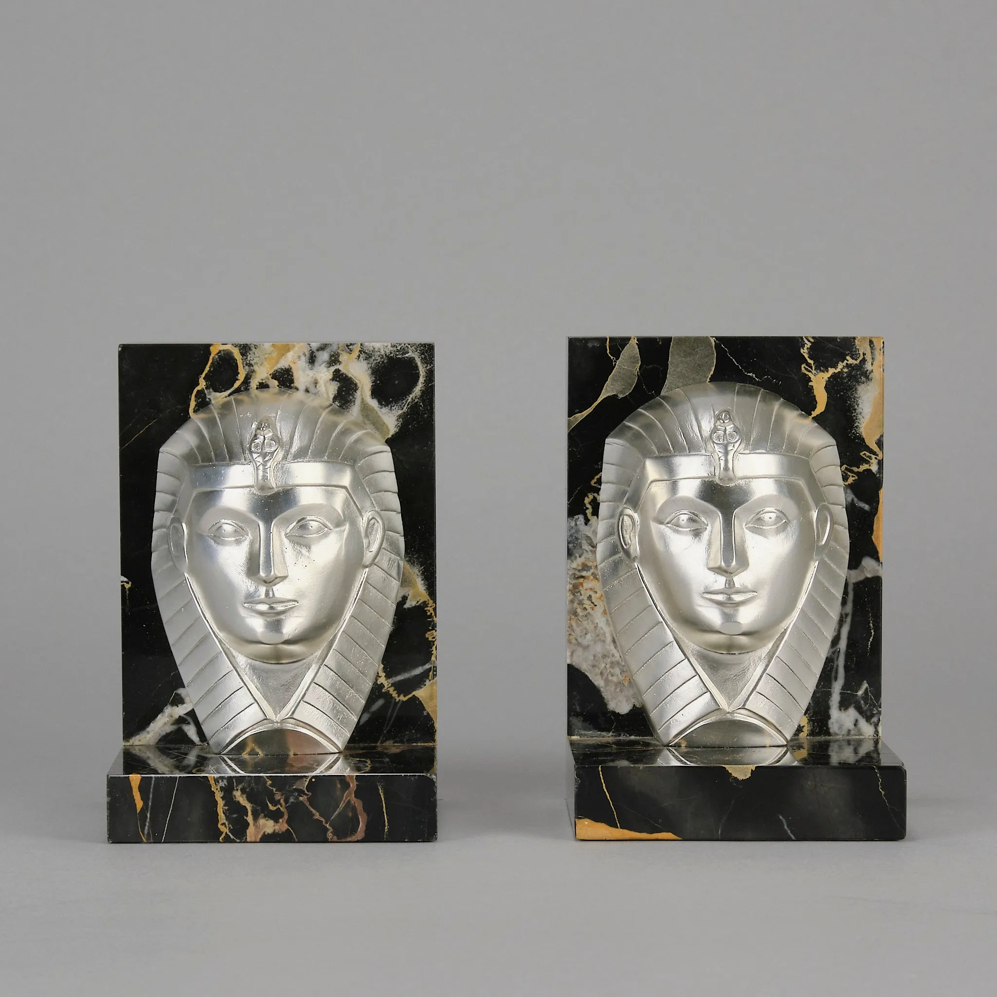 "Pharaoh Bookends" by Charles Charles