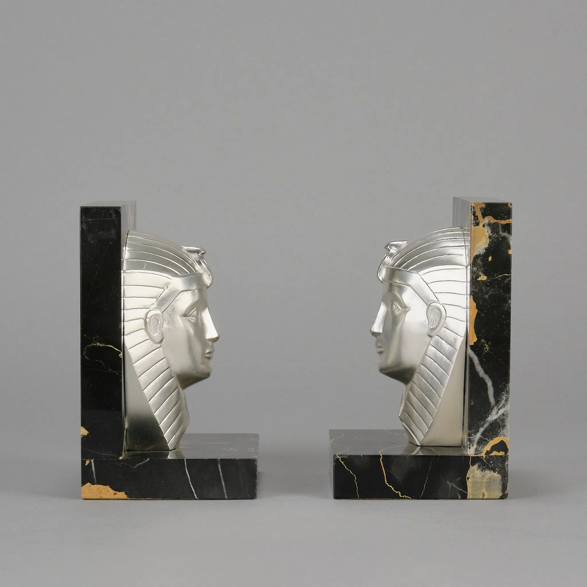 "Pharaoh Bookends" by Charles Charles