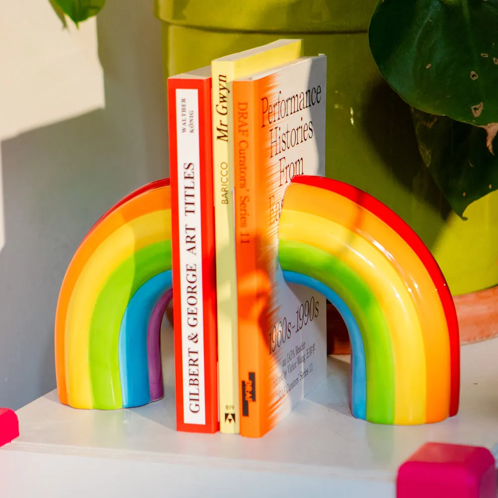 Rainbow Bookends