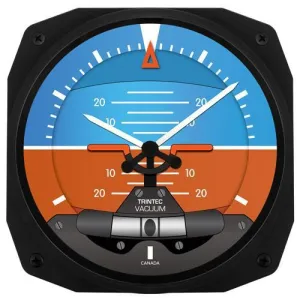 Trintec - 10'' Artificial Horizon Instrument Style Clock | 3063-10